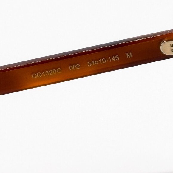 NEW GUCCI GG1320O 002 HAVANA PILOT UNISEX EYEGLASSES GUCCI - Picture 10 of 12